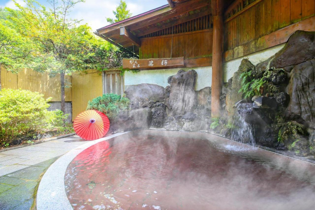 Отель Ooedo Onsen Monogatari Shinshu Kakeyu Уэда Экстерьер фото